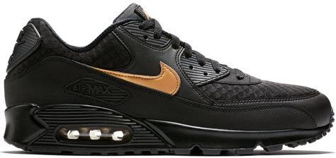 nike air max 90 essential heren zwart gold|Nike 90 essential black gold.